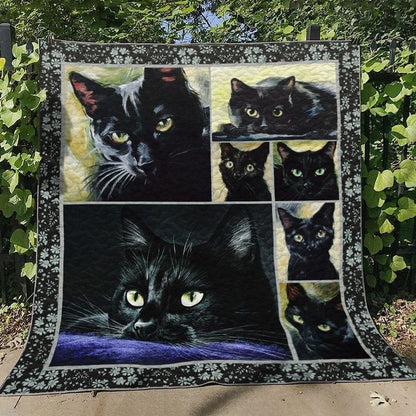 Cat D010725 Quilt Blanket