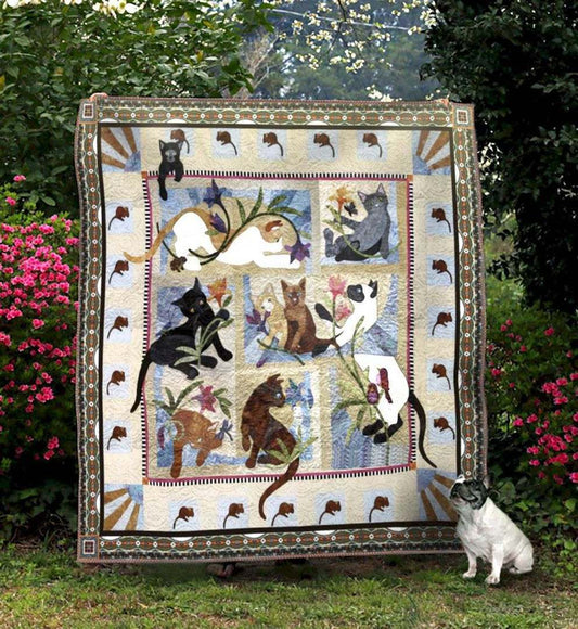 Cat MH110506 Quilt Blanket