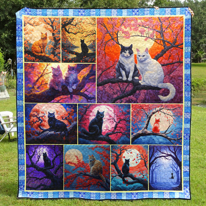 Cat NN100507 Art Quilt