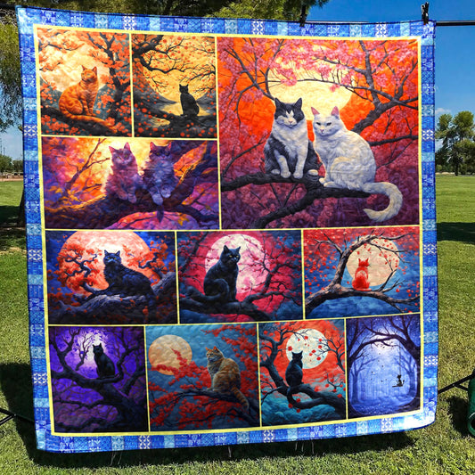 Cat NN100507 Art Quilt