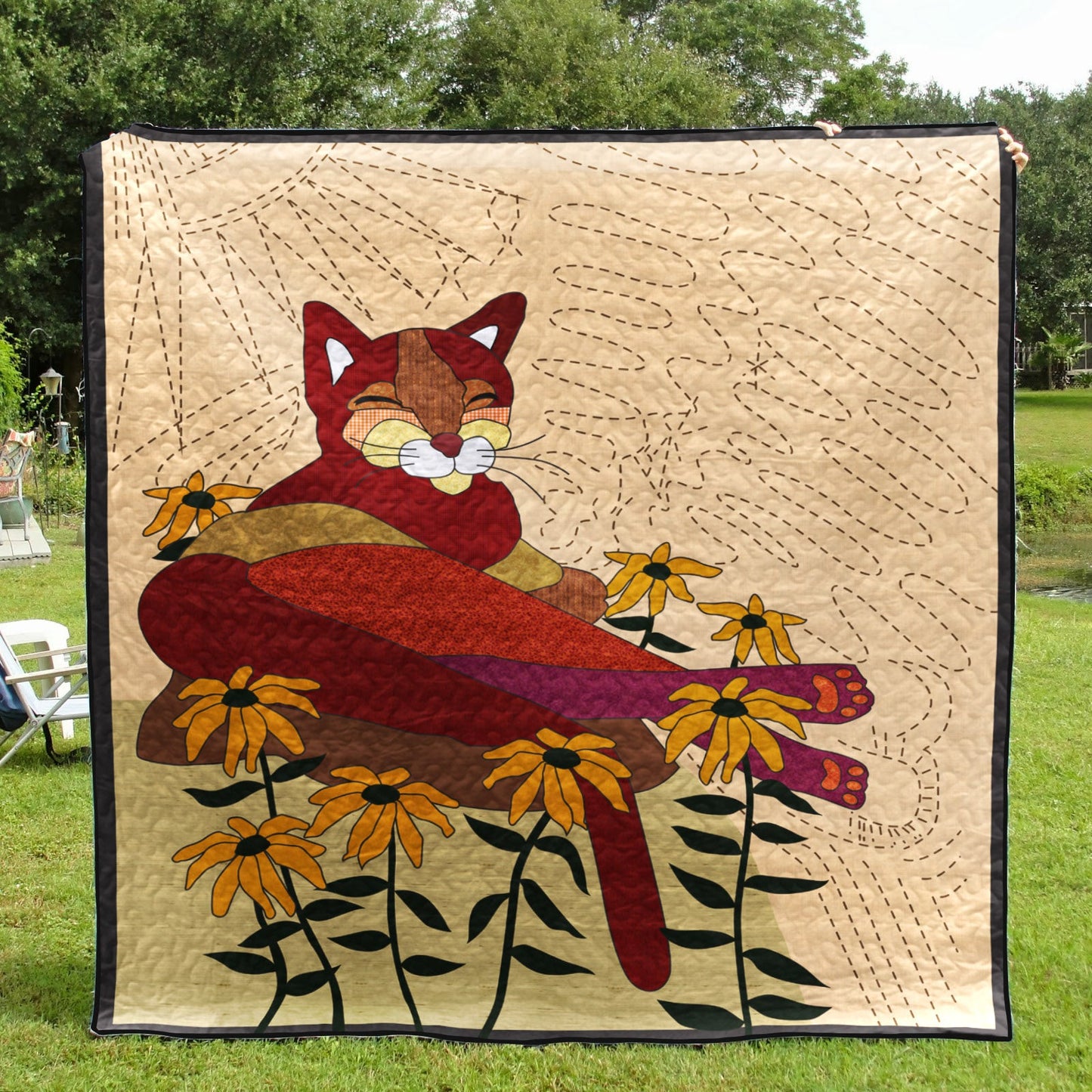 Cat NT140503 Quilt Blanket