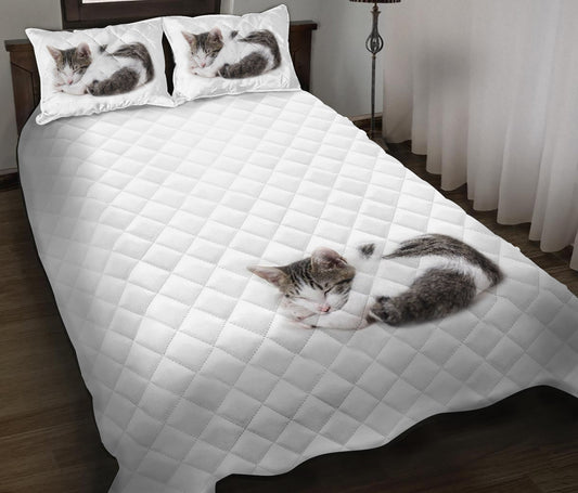 Cat Quilt Bedding Set HN100908M