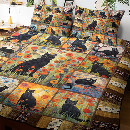 Cat Quilt Bedding Set TL080921