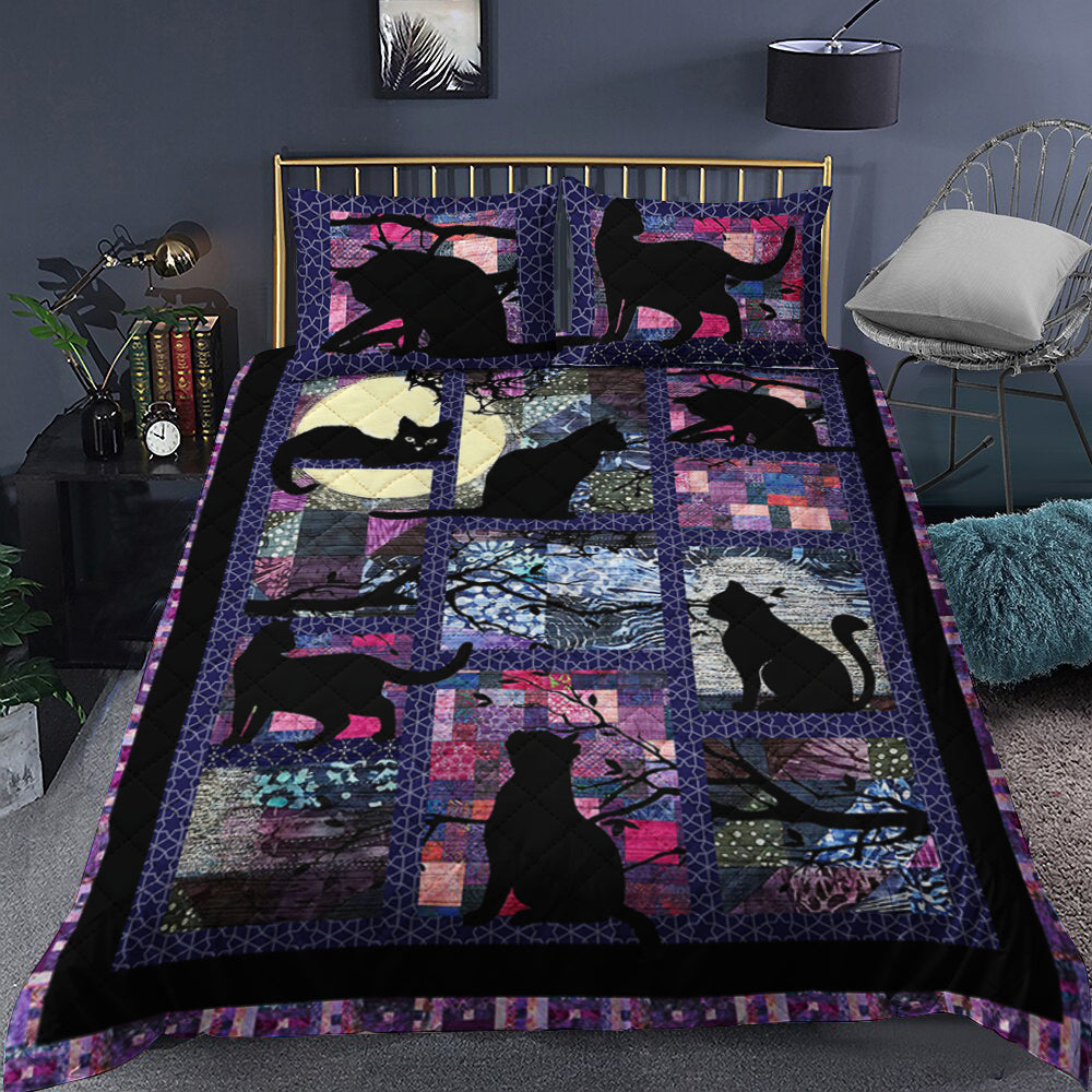 Cat Quilt Bedding Set TM180901