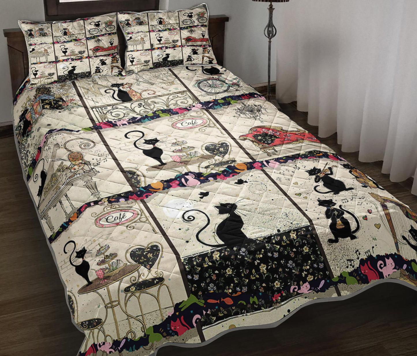 Cat Quilt Bedding Sets TL200904