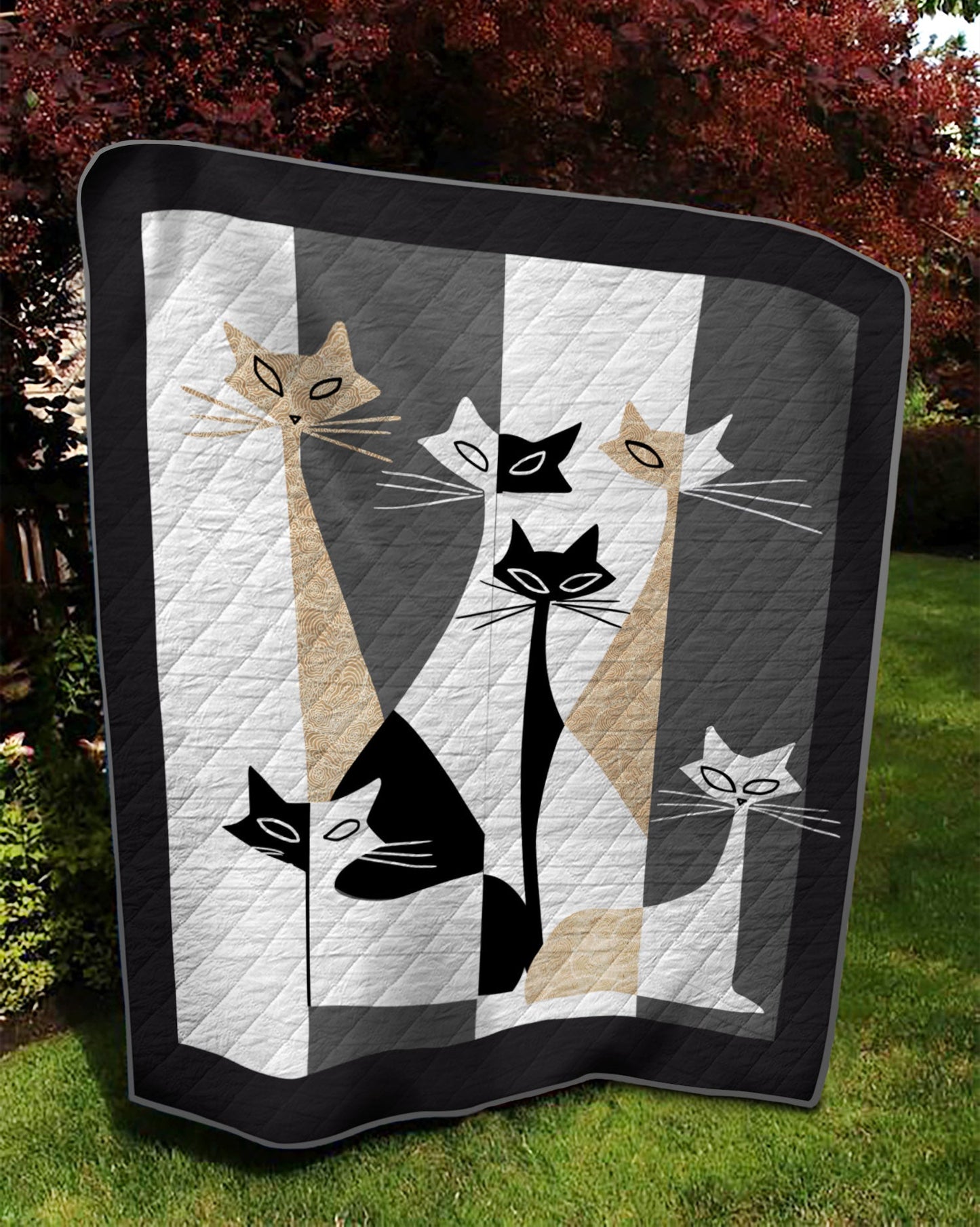 Cat TD10110379 Quilt Blanket