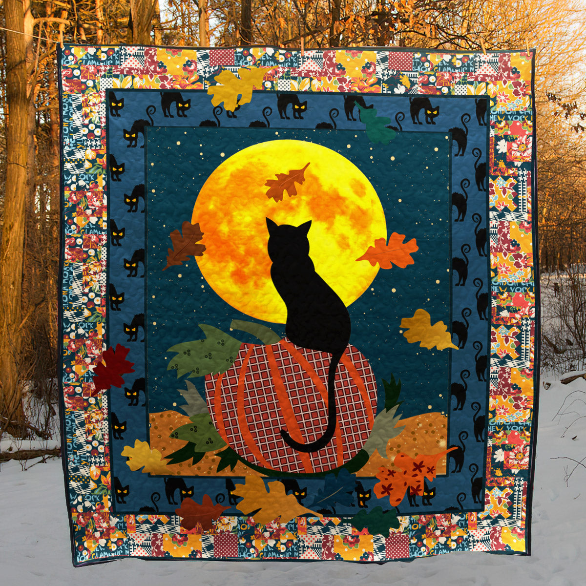 Cat TD10110402 Quilt Blanket