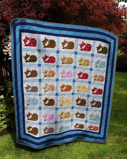 Cat TD13110536 Quilt Blanket