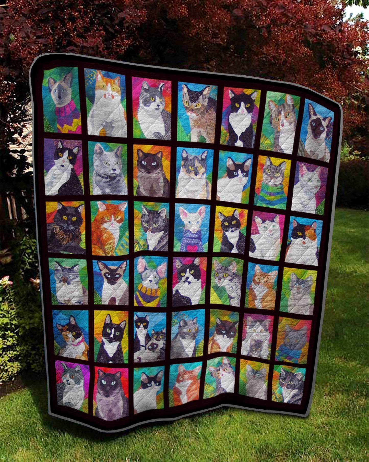 Cat TD21110768 Quilt Blanket