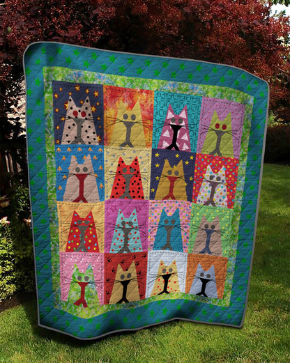 Cat TD21110769 Quilt Blanket