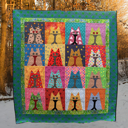 Cat TD21110769 Quilt Blanket