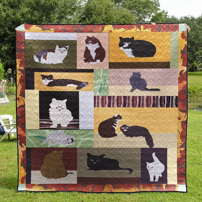 Cat TD2709168 Quilt Blanket