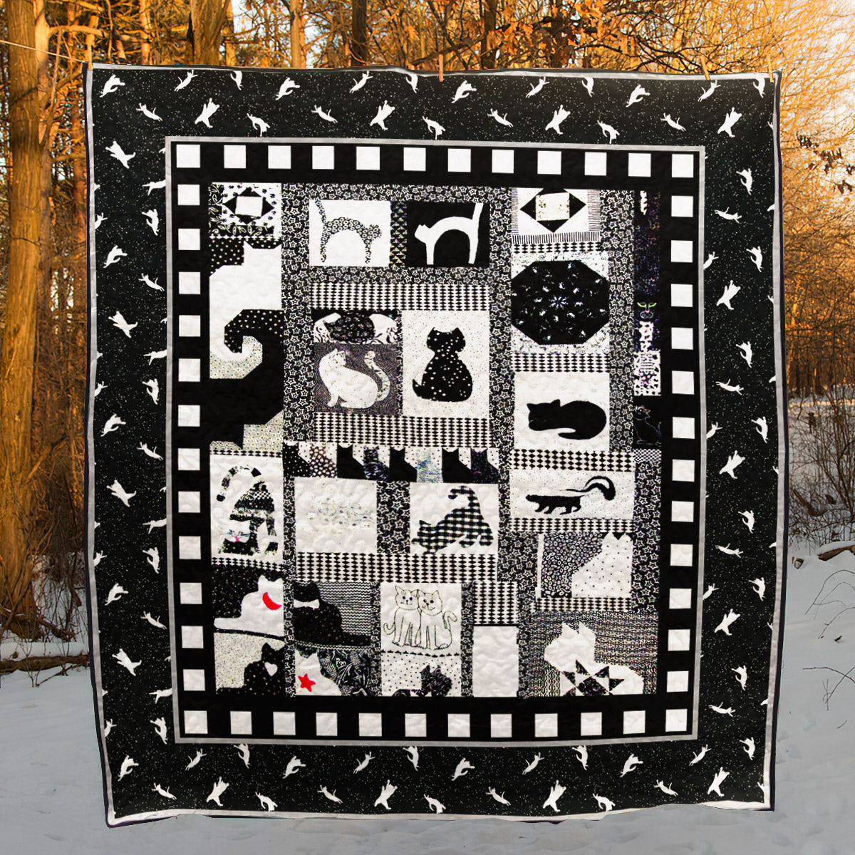 Cat TD2709180 Quilt Blanket