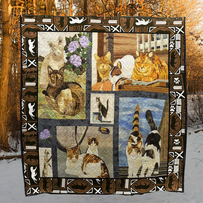 Cat TD2709201 Quilt Blanket