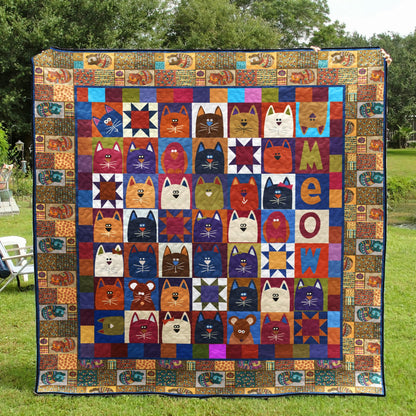 Cat TD2709220 Quilt Blanket