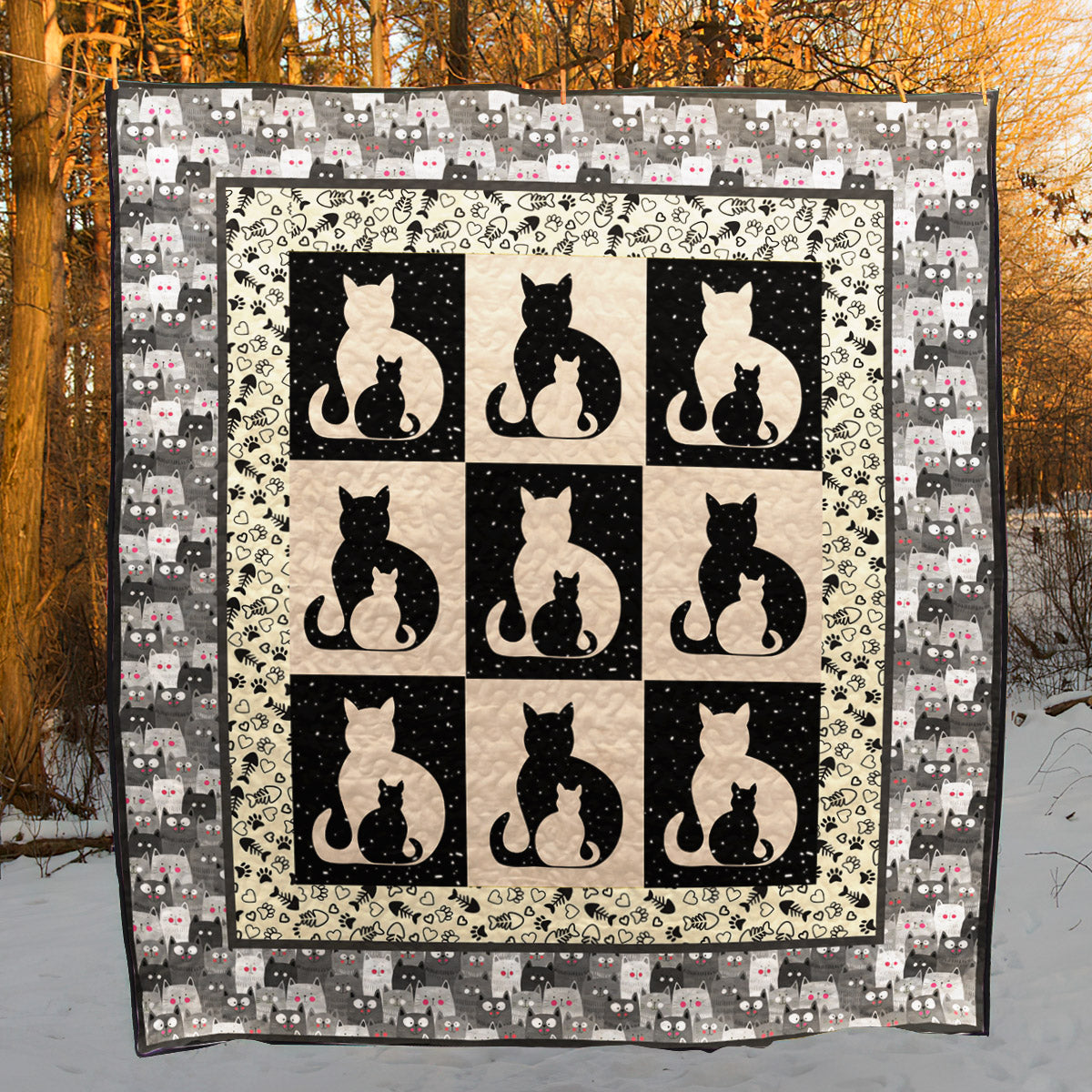 Cat TD2709221 Quilt Blanket