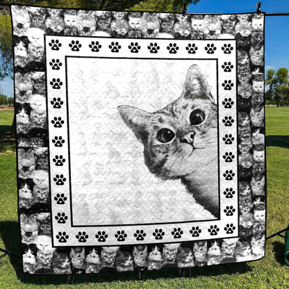 Cat TD2709225 Art Quilt