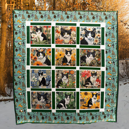 Cat TD2709226 Art Quilt