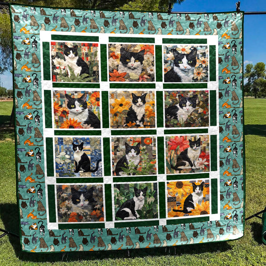 Cat TD2709226 Art Quilt