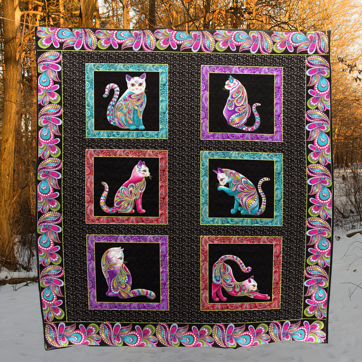 Cat TD2709241 Quilt Blanket