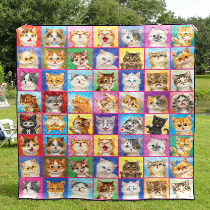 Cat TD2809261 Quilt Blanket