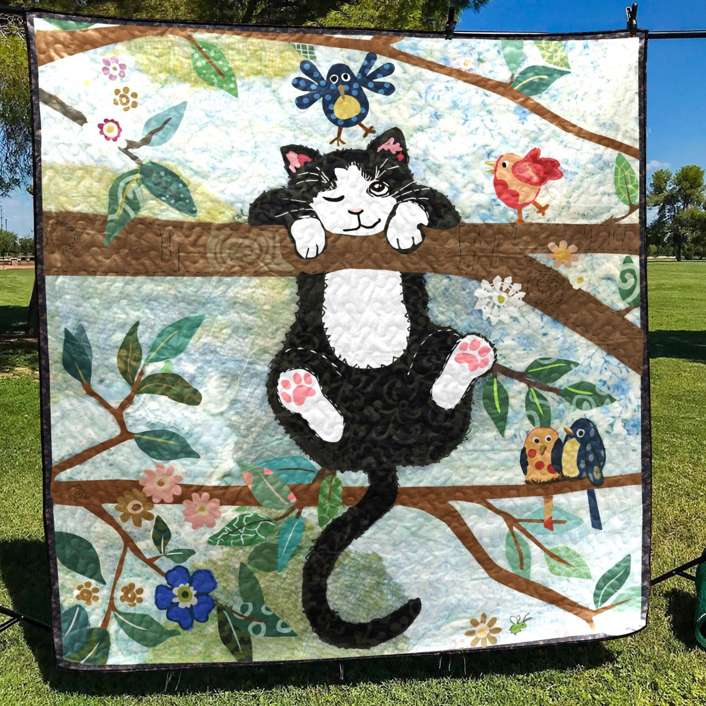 Cat TL120706 Quilt Blanket