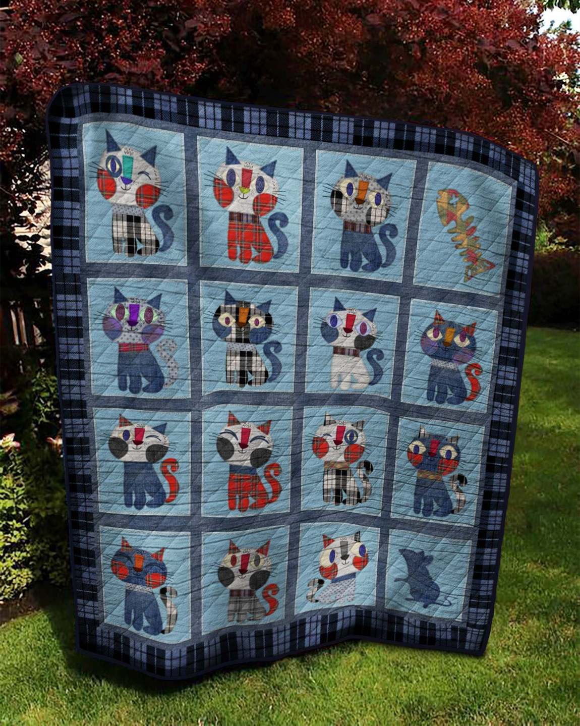 Cat TL150507 Quilt Blanket