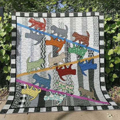 Cat TL270609 Quilt Blanket