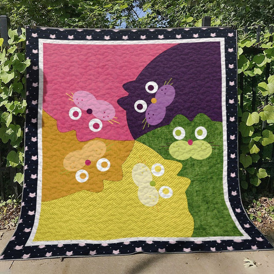 Cat TT120707 Quilt Blanket