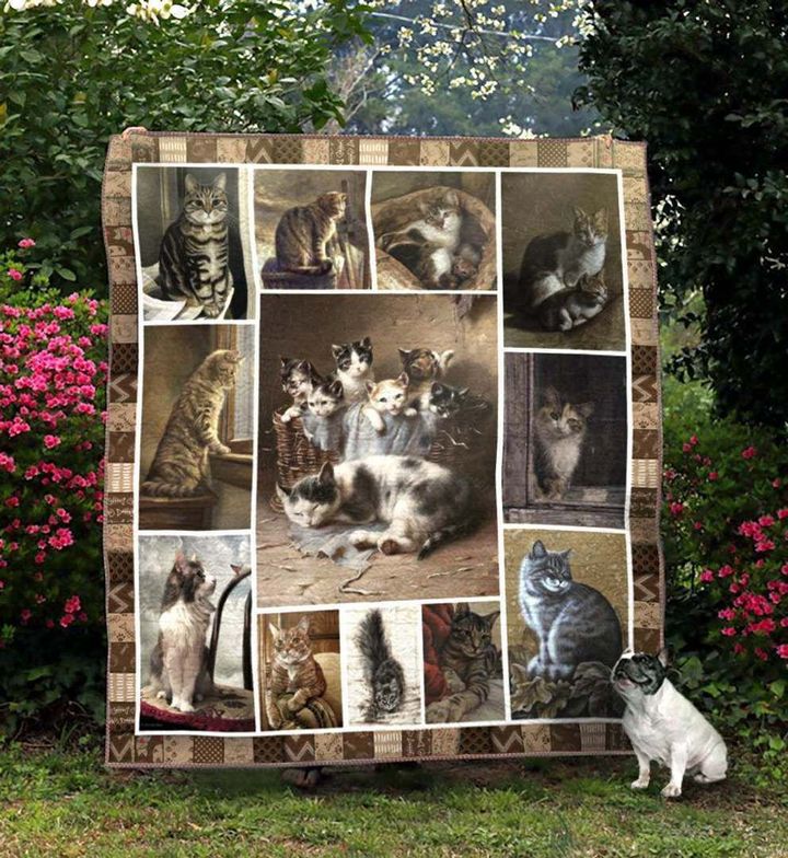 Cat VM090511 Quilt Blanket