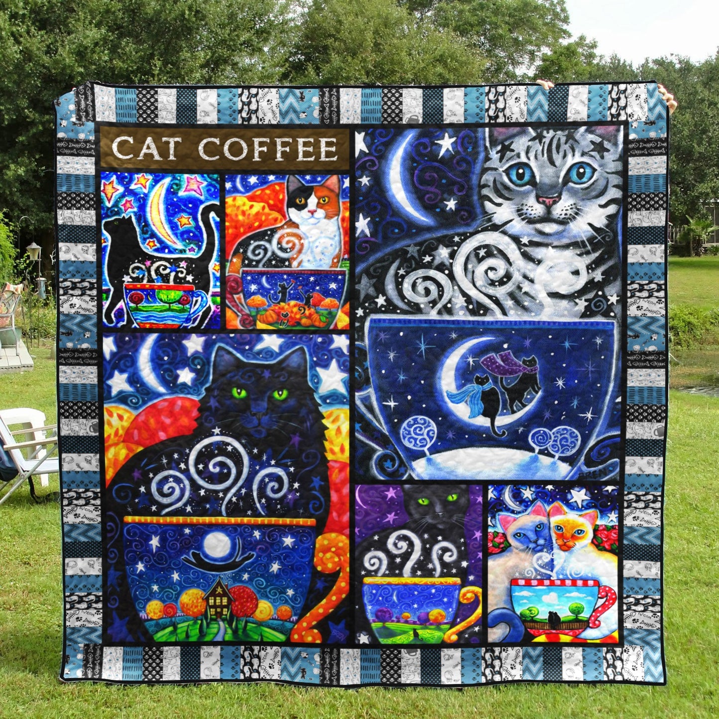 Cat YH2510061 Quilt Blanket