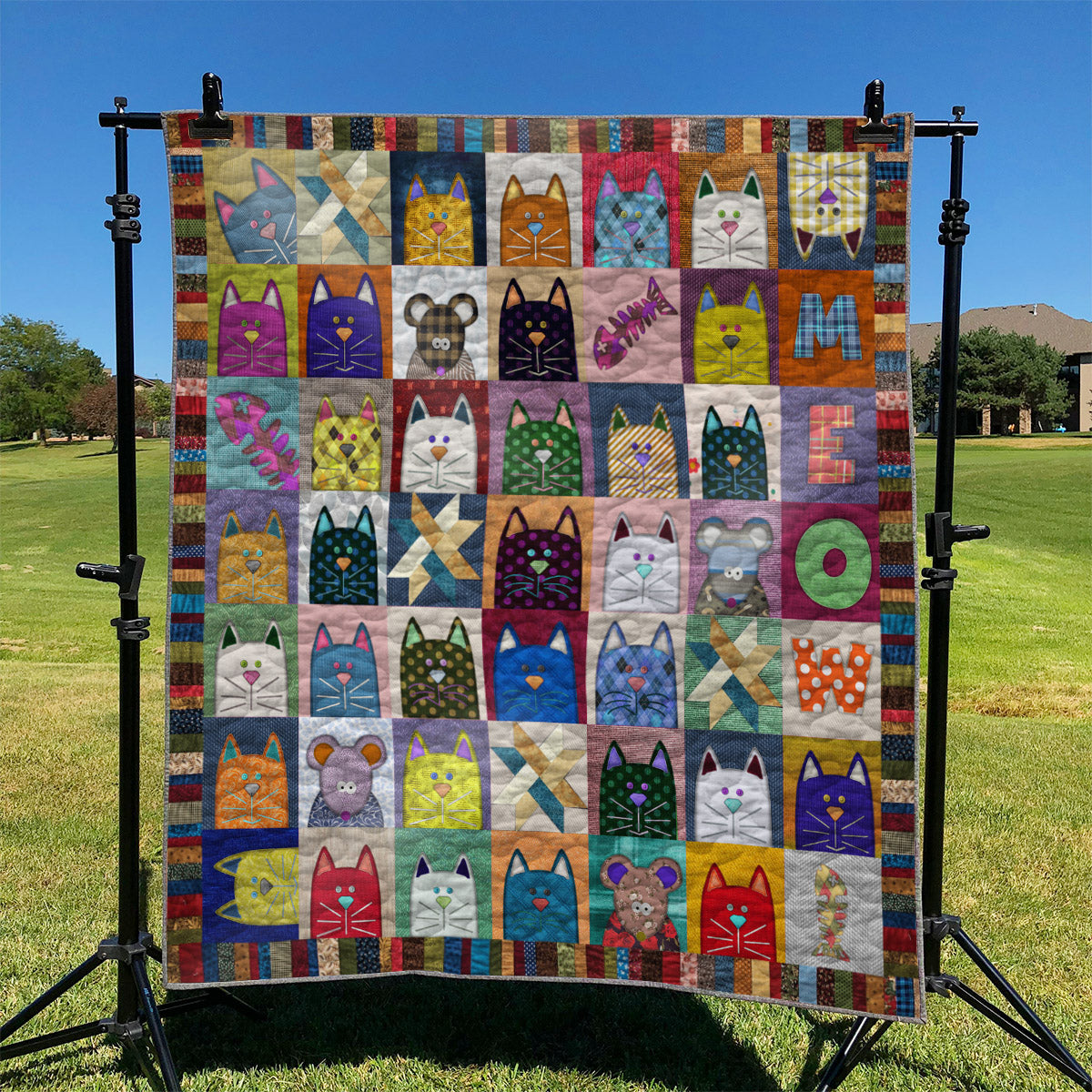 Cat YH2910378 Quilt Blanket