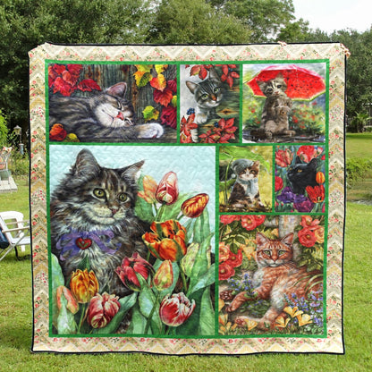 Cat YH2910462 Quilt Blanket