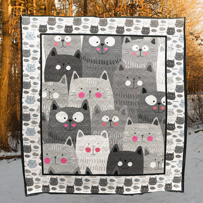 Cat YH2910468 Art Quilt