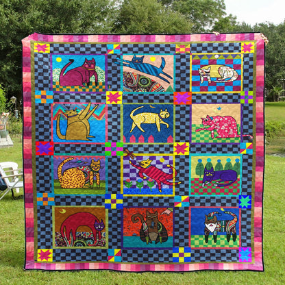 Cat YH2910504 Quilt Blanket