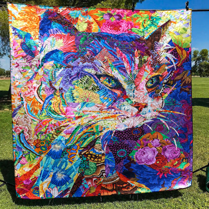 Cat YH3110559 Quilt Blanket