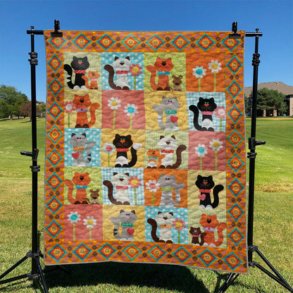 Cat YH3110646 Quilt Blanket