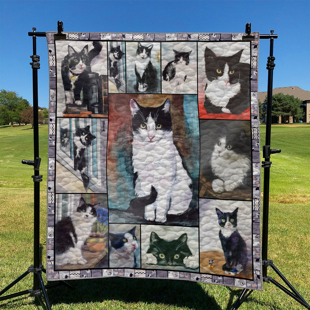 Cat YH3110685 Quilt Blanket