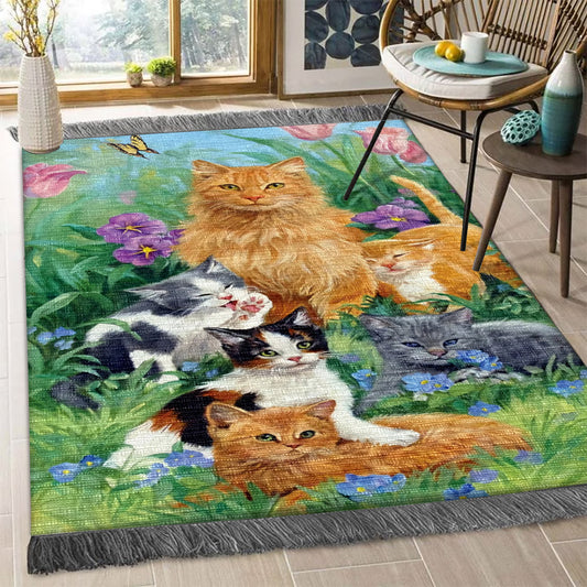 Cat AA0910010F Decorative Floor-cloth