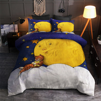 Cat And Moon BL080931B Bedding Sets