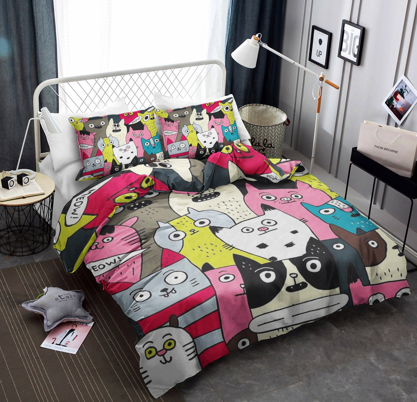 Cat BL090826B Bedding Sets