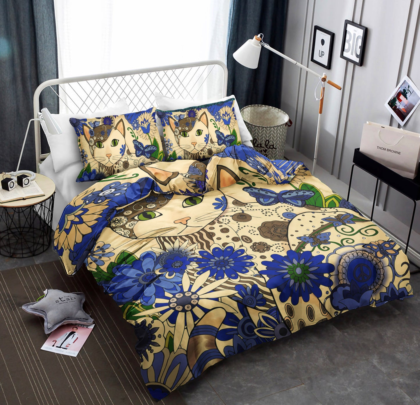 Cat BL270808B Bedding Sets