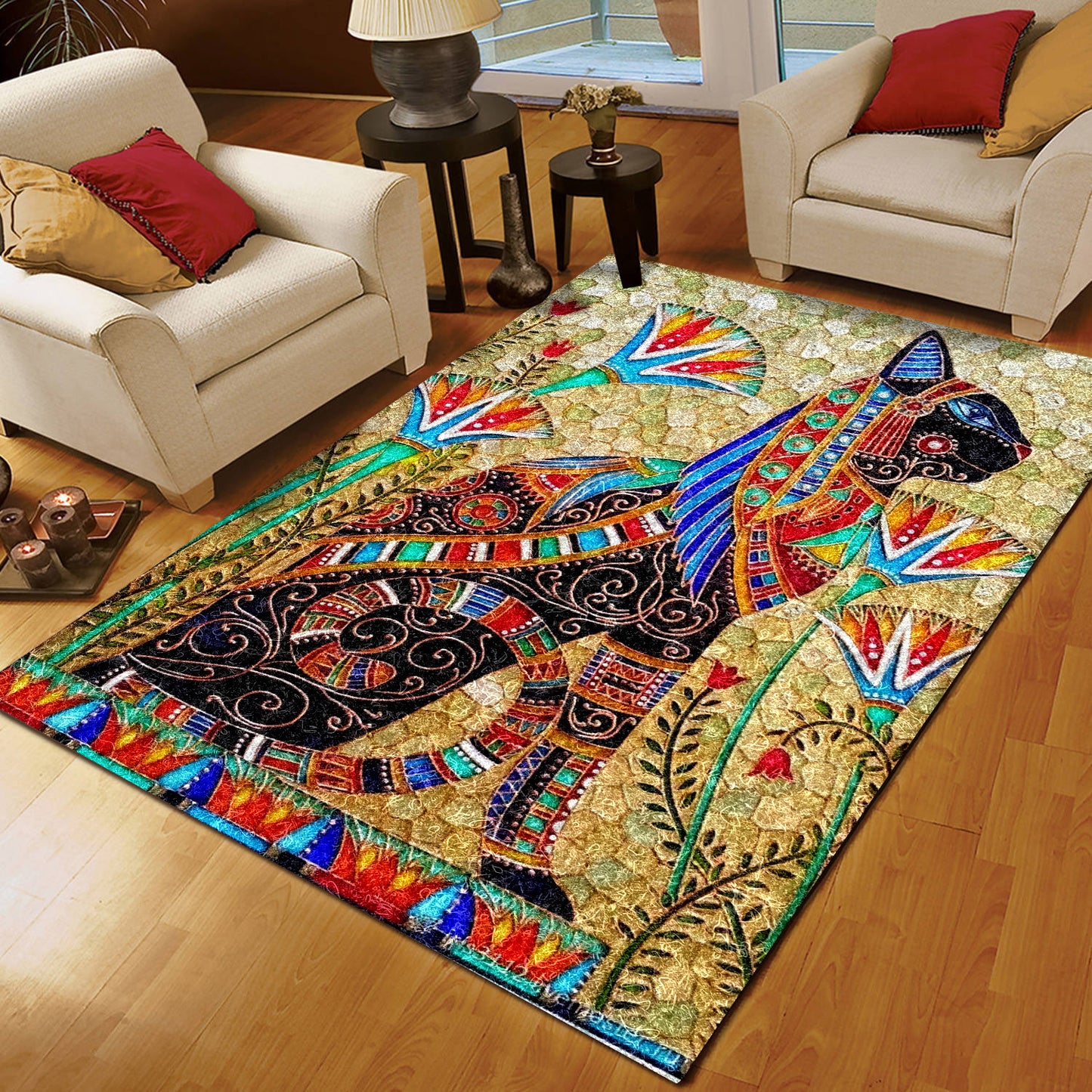 Cat BT150808R Rug