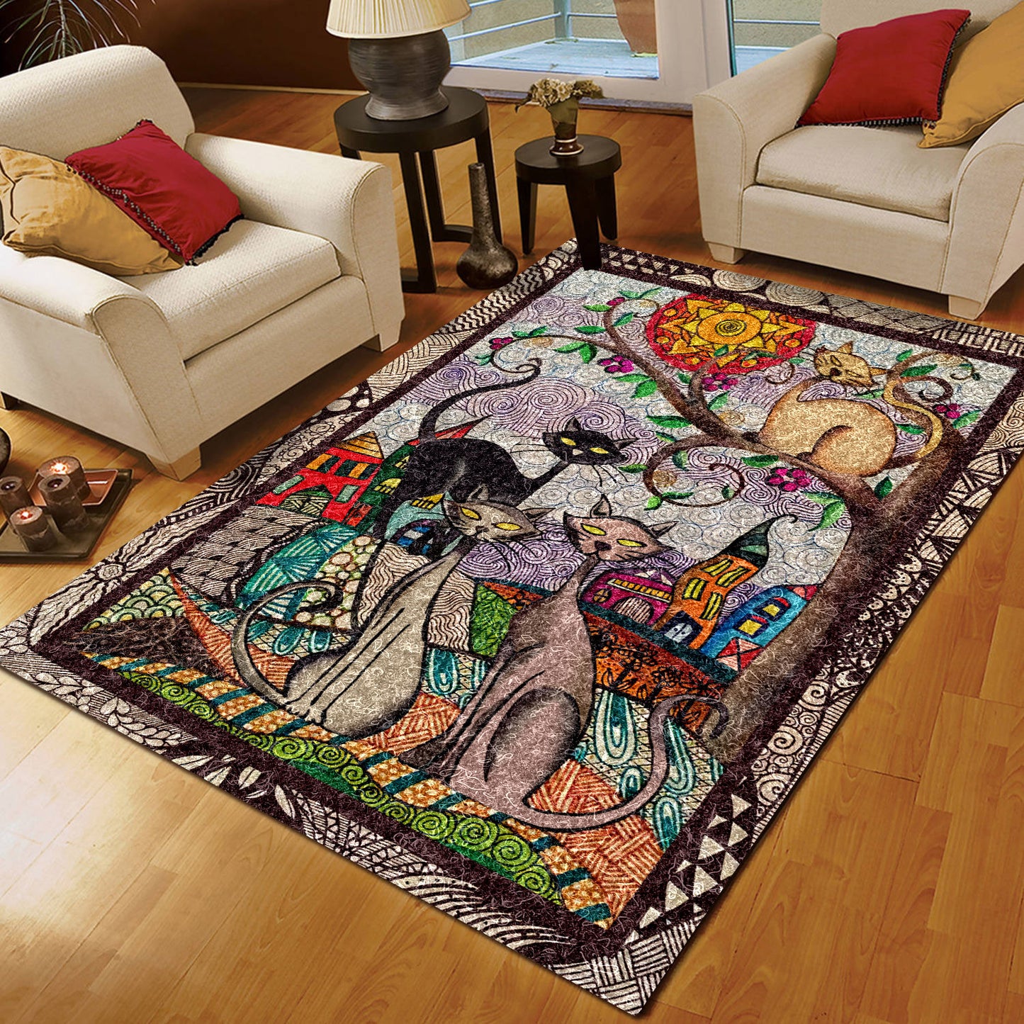 Cat BT190810R Rug