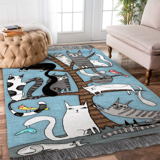 Cat DD230812O Decorative Floor-cloth