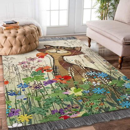 Cat DP260805O Decorative Floor-cloth