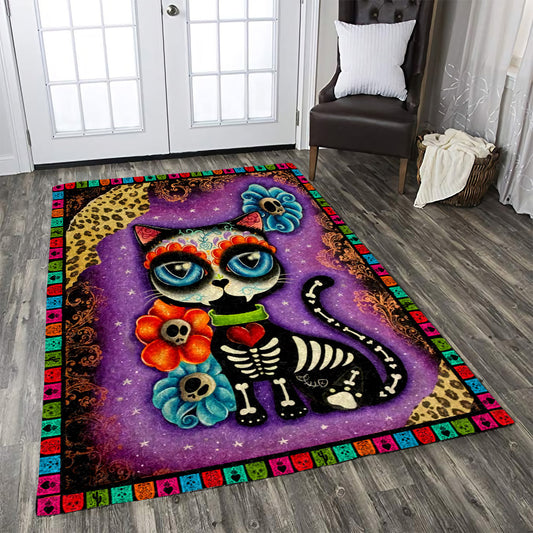 Cat Day Of The Dead BT0110030R Rug