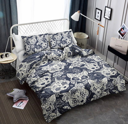 Cat Day Of The Dead BT200813B Bedding Sets