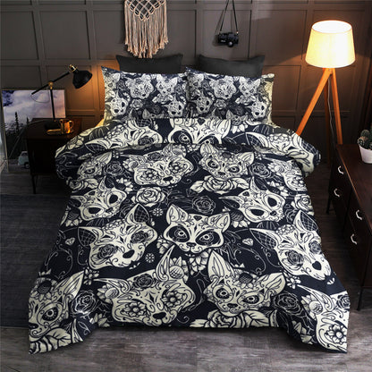 Cat Day Of The Dead BT200813B Bedding Sets