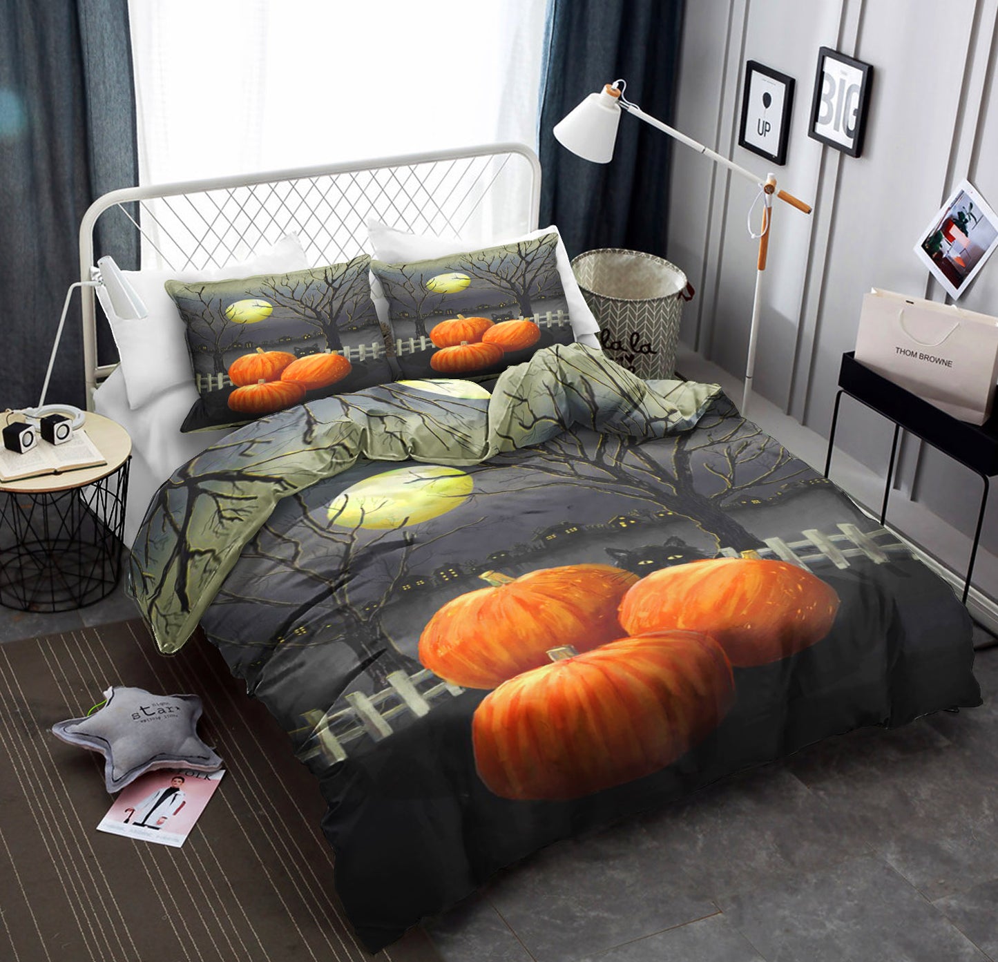 Cat Halloween HN170919B Bedding Sets